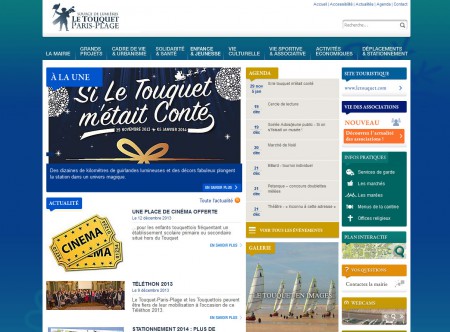 Un nouveau site "Les Touquettois"